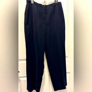 Women’s Kasper for A.S.L. dark navy blue size 14 dress pants